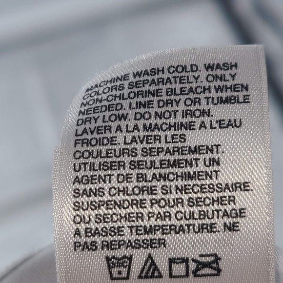 🌸 North Face Womens Long Sleeve Top Crew Neck Light Gray Size S - Picture 8 of 9